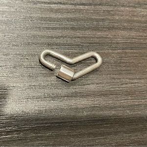 Sterling Heart Lock